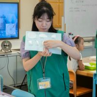 2025年8月11日_科学実験！ペーパークロマトグラフィーでしおり作り