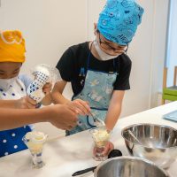 2025年8月28日クランブルパフェを作って食べよう！