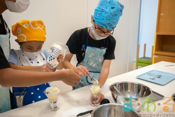2025年8月28日クランブルパフェを作って食べよう！