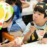 2025年7月31日_親子でひんやり冷たいパフェ作り