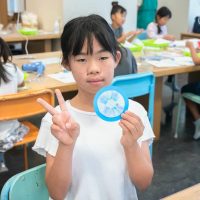 2025年8月11日_科学実験！ペーパークロマトグラフィーでしおり作り