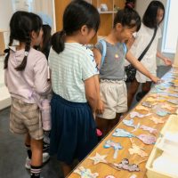 2025年8月11日_科学実験！ペーパークロマトグラフィーでしおり作り
