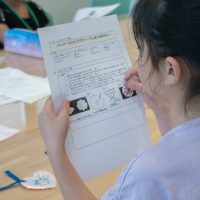 2025年8月11日_科学実験！ペーパークロマトグラフィーでしおり作り
