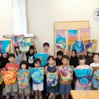 2025年8月26日_タイダイ染めで夏色バッグ作り_
