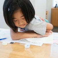 2025年8月11日_科学実験！ペーパークロマトグラフィーでしおり作り