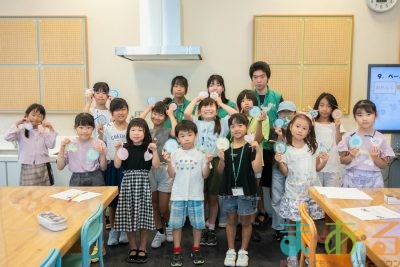 2025年8月11日_科学実験！ペーパークロマトグラフィーでしおり作り
