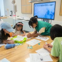 2025年8月11日_科学実験！ペーパークロマトグラフィーでしおり作り