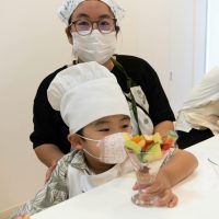2025年7月31日_親子でひんやり冷たいパフェ作り