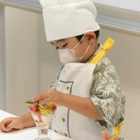 2025年7月31日_親子でひんやり冷たいパフェ作り