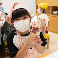 2025年8月29日クランブルパフェを作って食べよう！