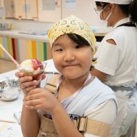2025年8月29日クランブルパフェを作って食べよう！