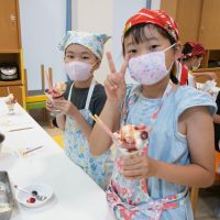 2025年8月29日クランブルパフェを作って食べよう！