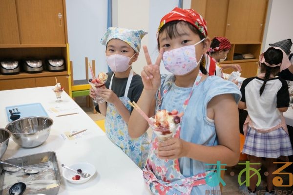 2025年8月29日クランブルパフェを作って食べよう！