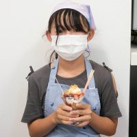 2025年8月29日クランブルパフェを作って食べよう！