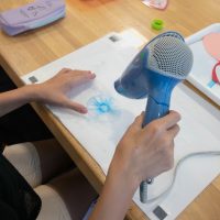 2025年8月11日_科学実験！ペーパークロマトグラフィーでしおり作り