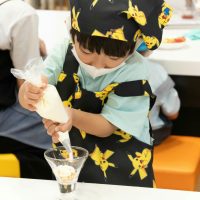2025年7月31日_親子でひんやり冷たいパフェ作り