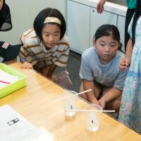 2025年8月11日_科学実験！ペーパークロマトグラフィーでしおり作り