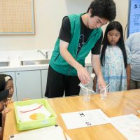 2025年8月11日_科学実験！ペーパークロマトグラフィーでしおり作り