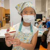 2025年8月28日クランブルパフェを作って食べよう！