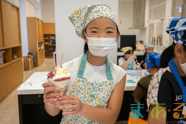 2025年8月28日クランブルパフェを作って食べよう！