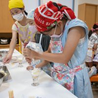 2025年8月29日クランブルパフェを作って食べよう！