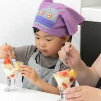 2025年7月31日_親子でひんやり冷たいパフェ作り
