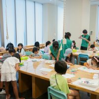 2025年8月11日_科学実験！ペーパークロマトグラフィーでしおり作り
