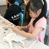 2025年8月26日_タイダイ染めで夏色バッグ作り_