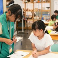 2025年8月11日_科学実験！ペーパークロマトグラフィーでしおり作り