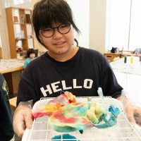 2025年8月26日_タイダイ染めで夏色バッグ作り_