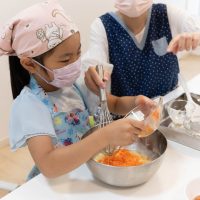 2025年9月27日_うさぎのにんじんカップケーキ作り