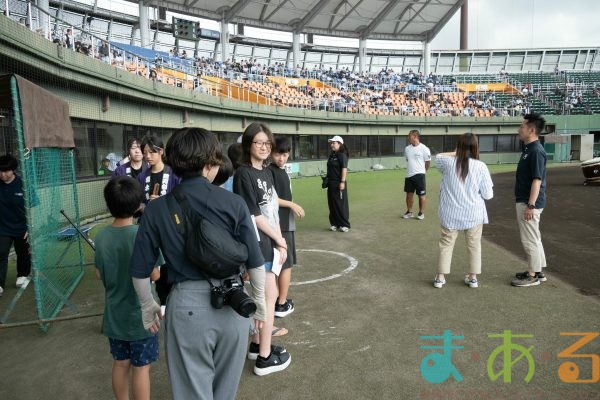 2025年9月7日_球場スタッフのお仕事に挑戦