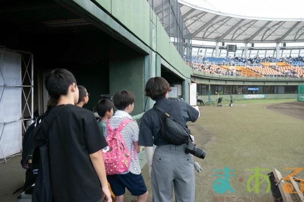 2025年9月7日_球場スタッフのお仕事に挑戦