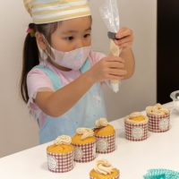 2025年9月27日_うさぎのにんじんカップケーキ作り