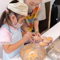2025年9月27日_うさぎのにんじんカップケーキ作り