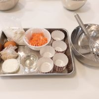 2025年9月27日_うさぎのにんじんカップケーキ作り