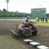 2025年9月7日_球場スタッフのお仕事に挑戦