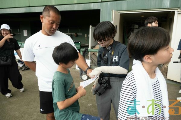 2025年9月7日_球場スタッフのお仕事に挑戦