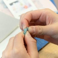 2025年11月1日_「snowflake雪の結晶イヤリング」を作ろう！