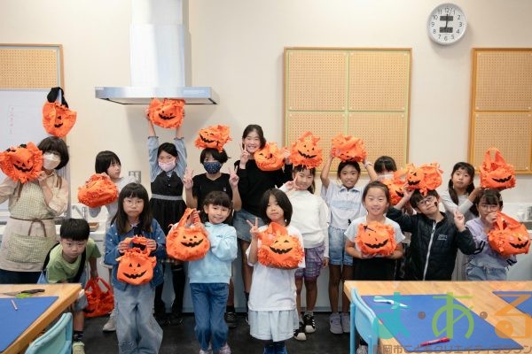 2025年10月11日_かぼちゃバッグ作り
