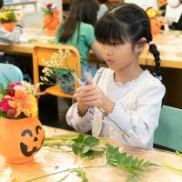 2025年10月19日」_ハロウィンのフラワーアレンジ！