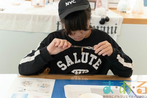 2025年11月1日_「snowflake雪の結晶イヤリング」を作ろう！