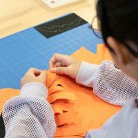 2025年10月11日_かぼちゃバッグ作り