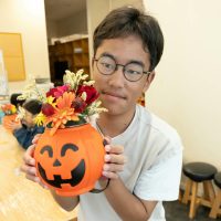 2025年10月19日」_ハロウィンのフラワーアレンジ！