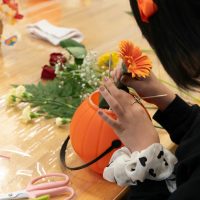 2025年10月19日」_ハロウィンのフラワーアレンジ！
