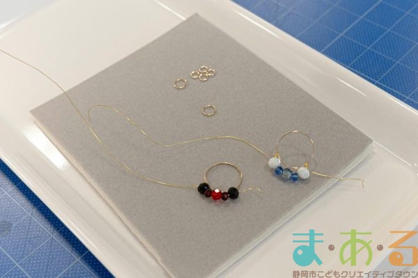 2025年11月1日_「snowflake雪の結晶イヤリング」を作ろう！