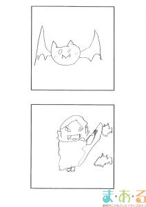 ハロウィンプラバン下絵