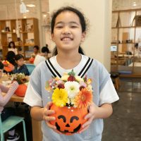 2025年10月19日」_ハロウィンのフラワーアレンジ！