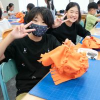 2025年10月11日_かぼちゃバッグ作り