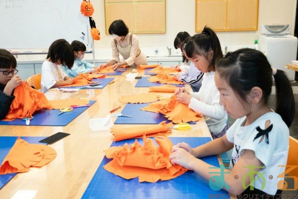 2025年10月11日_かぼちゃバッグ作り